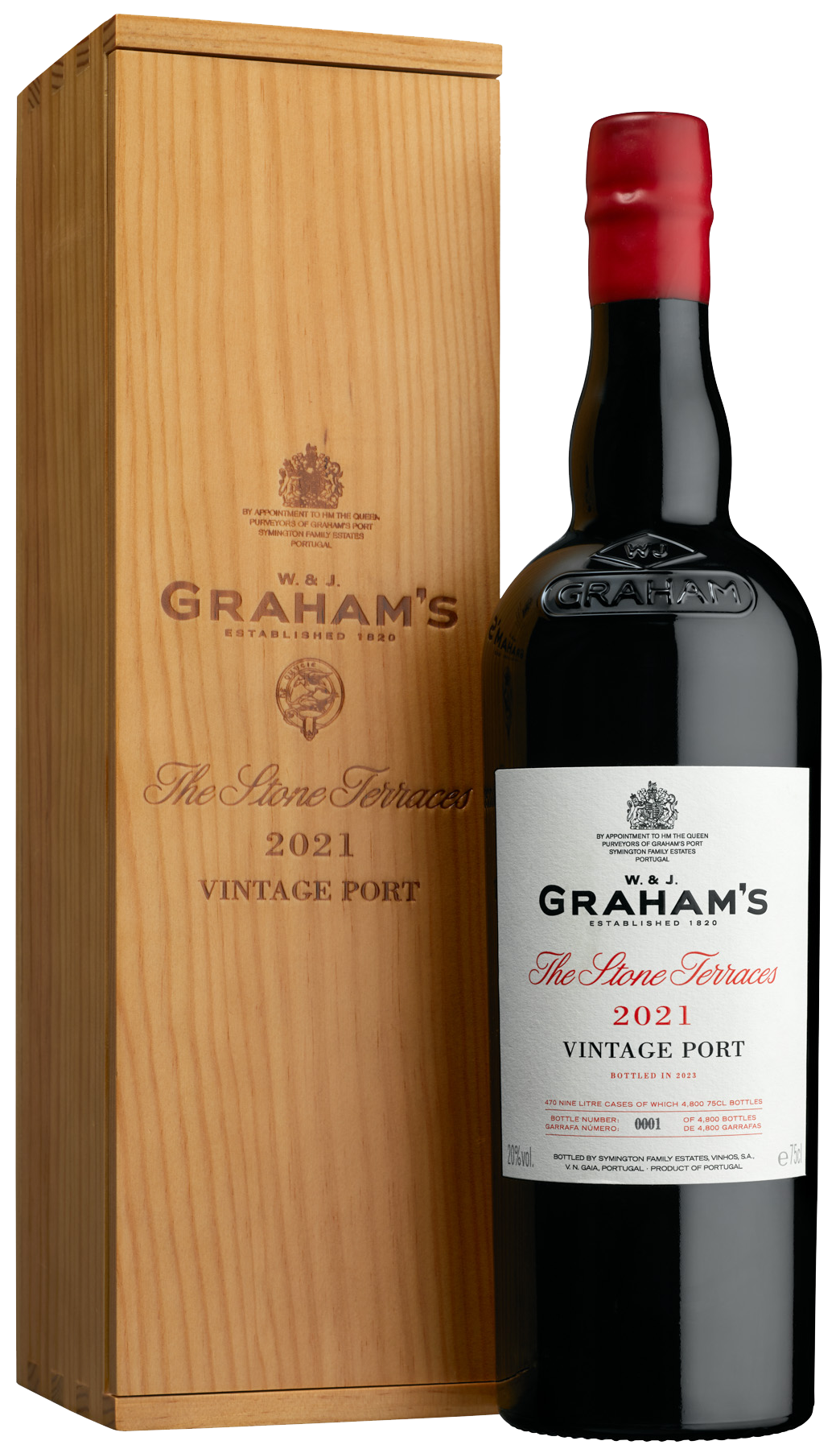 Product Image for GRAHAM'S "THE STONE TERRACES" VINTAGE PORT 2021